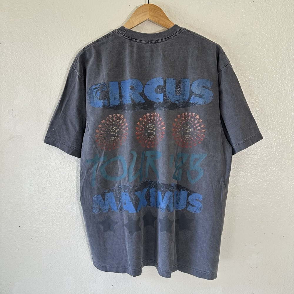 Travis Scott Circus Tour 2023 Maximum Dark Gray Size XL
